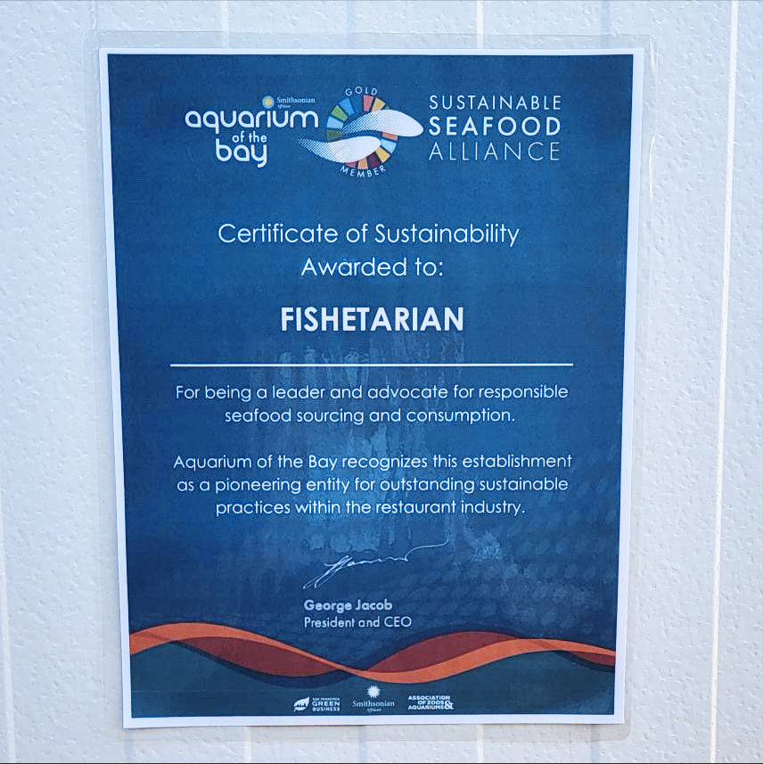 Gold Member of Sustainable Seafood Alliance